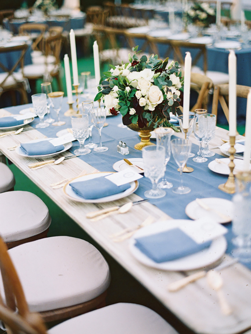 Blue Wedding Table Decorations
 Pastel Blue Wedding Theme Wedding Ideas By Colour