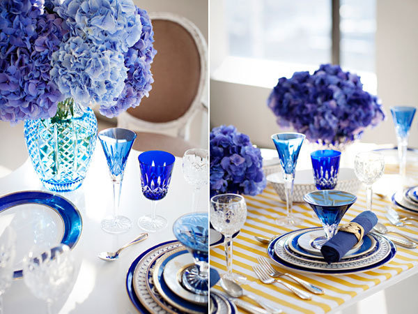 Blue Wedding Table Decorations
 Table Talk Gorgeous Table Décor for Your Home