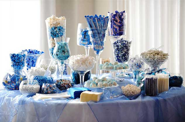 Blue Wedding Table Decorations
 Something Blue Wedding Ideas Blue Wedding Accessories