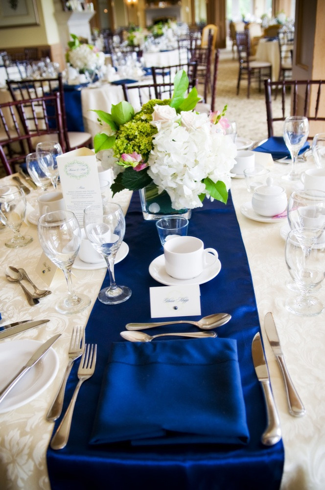 Blue Wedding Table Decorations
 Memorable Wedding Something Blue For Your Wedding