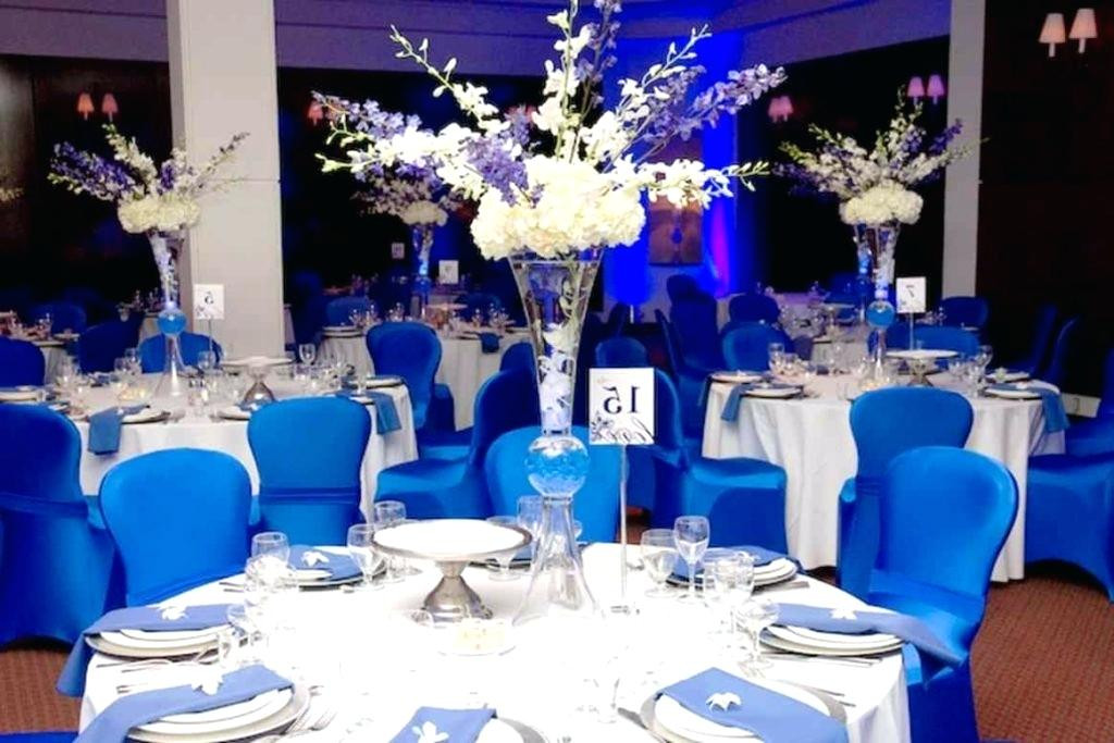 Blue Wedding Table Decorations
 Inspirações do Ser