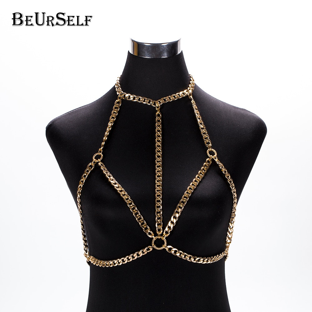 Body Jewelry Beach
 Aliexpress Buy 2018 new fashion necklace bra chain