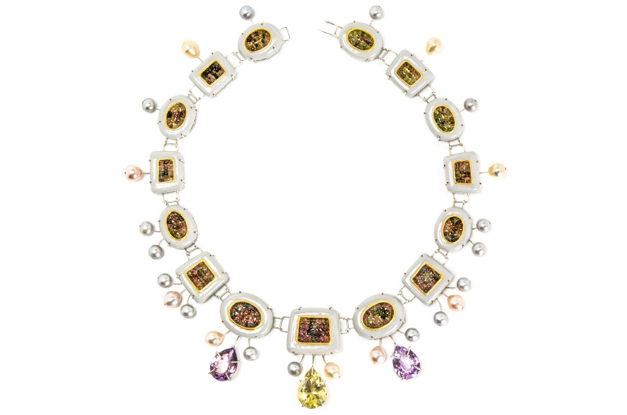Body Jewelry Contemporary
 Necklace Cinis – Bodyfurnitures Jewelry