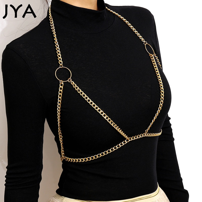 Body Jewelry Fashion
 JYA Women Body Jewelry Fashion y Body Chain Golden