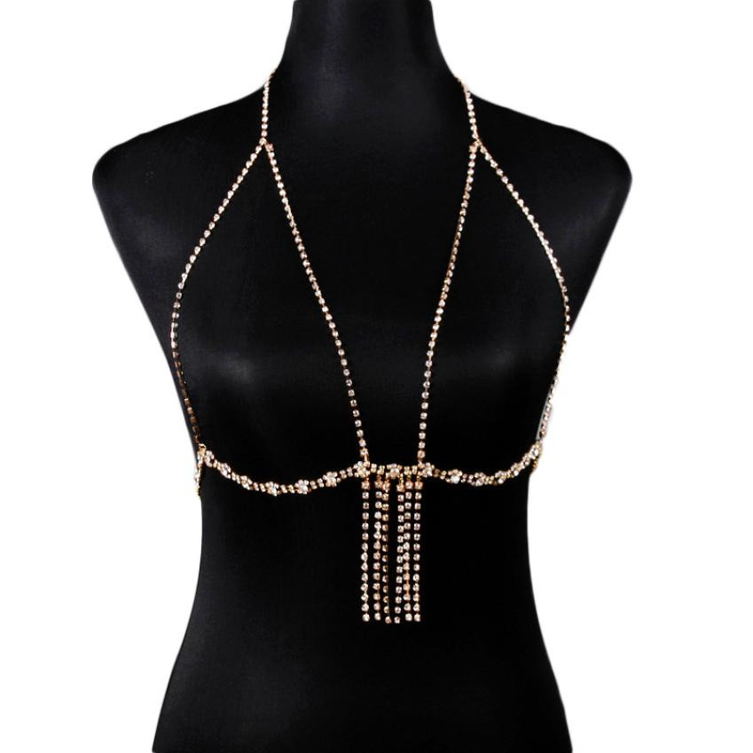 Body Jewelry Outfit
 2017 Fashion Women Bikini Body Chain Jewelry Waist