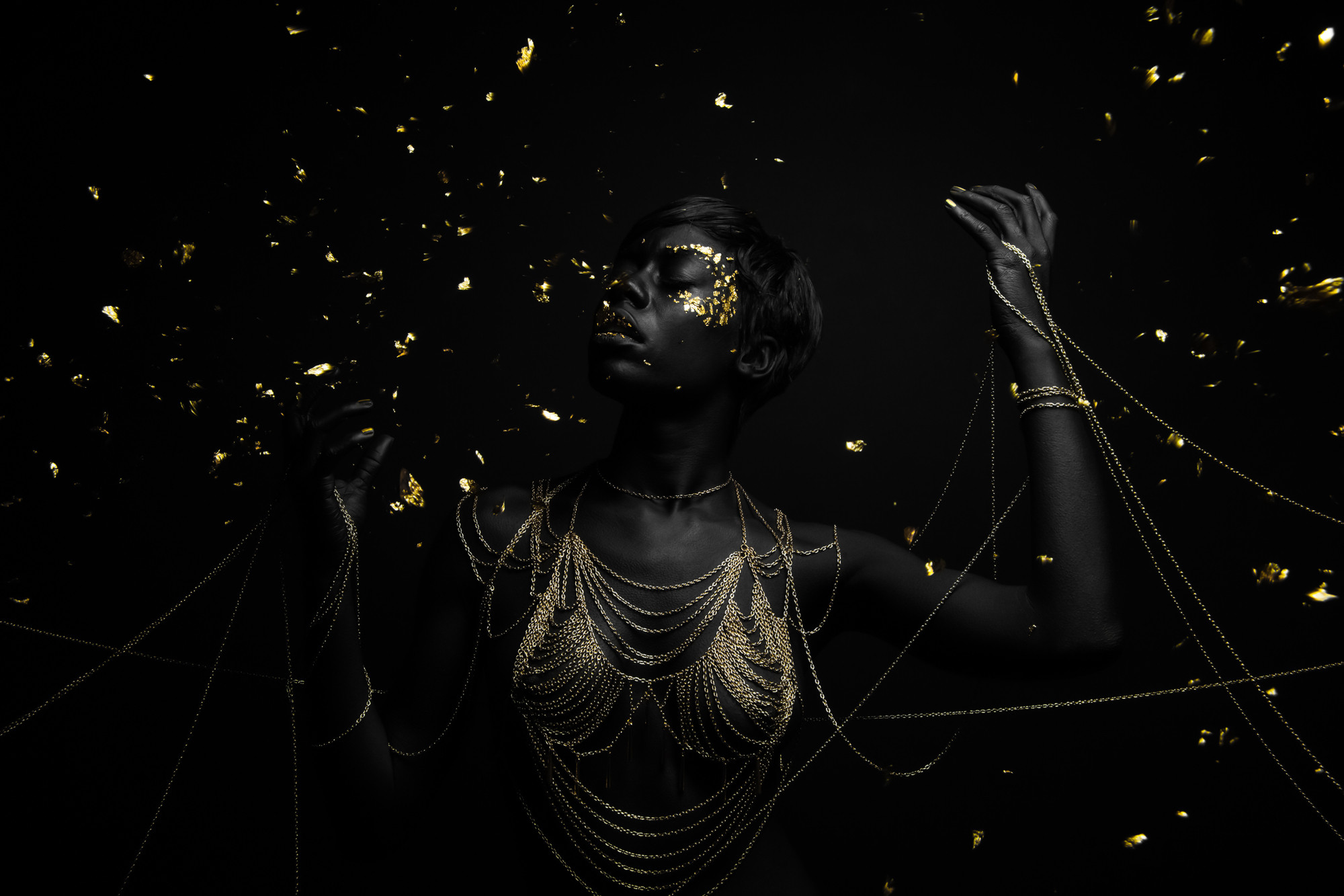 Body Jewelry Photography
 Titan Vision – Kay TK • Dark Beauty
