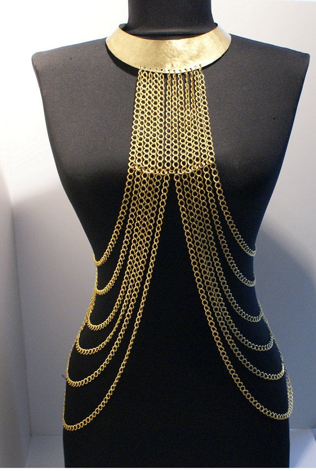 Body Necklace Jewelry
 body chain necklace gold body chain necklace gold by
