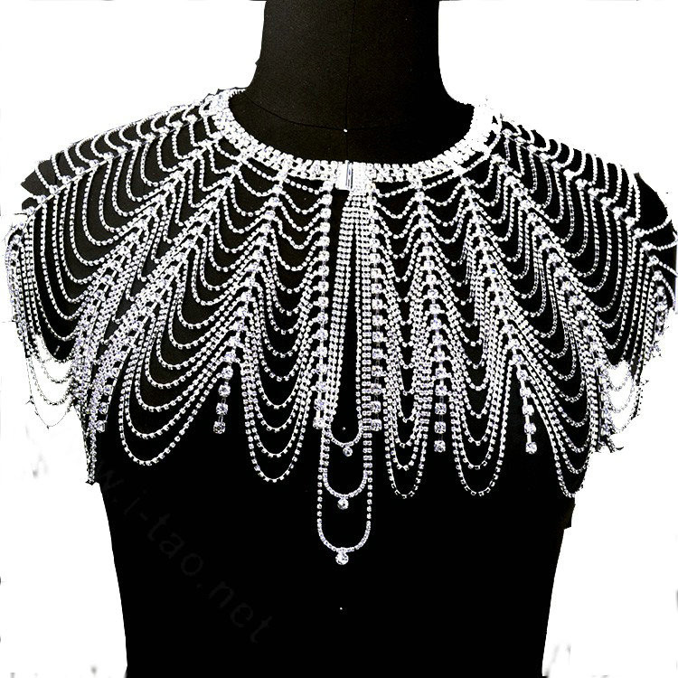 Body Necklace Jewelry
 Buy Wholesale Exquisite Rhinestone Full Body Chain Bikini