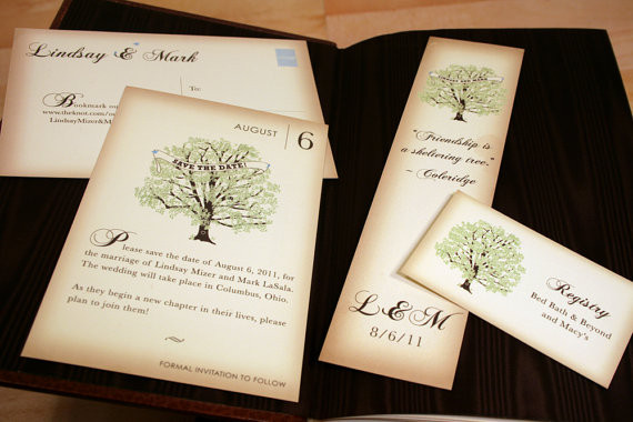 Book Wedding Invitations
 Book Inspired Wedding Invitations Handmade Wedding