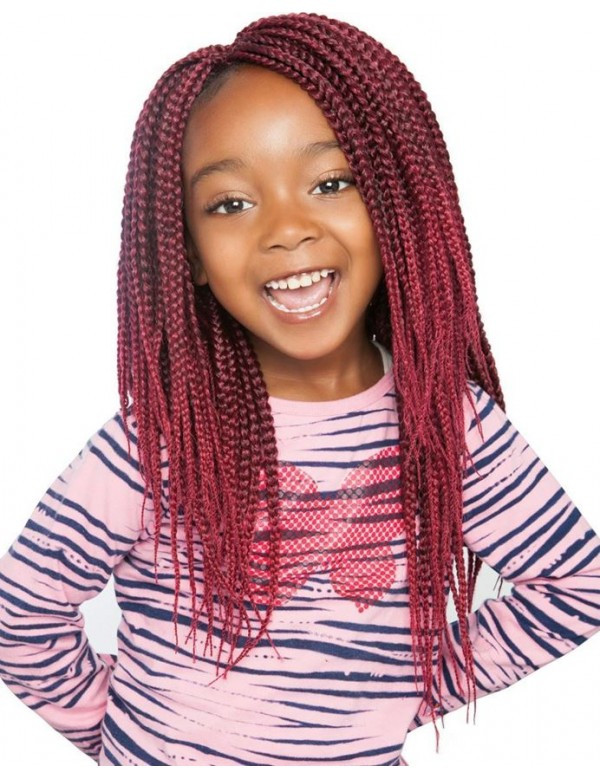 Box Braids Hairstyles For Kids
 Afri Naptural Synthetic Kids Crochet Kr07 Kids Box Braid