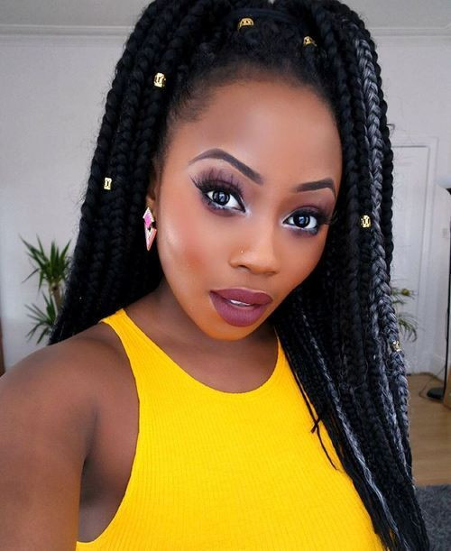 Boxed Braids Hairstyles
 50 Exquisite Box Braids Hairstyles That Really Impress