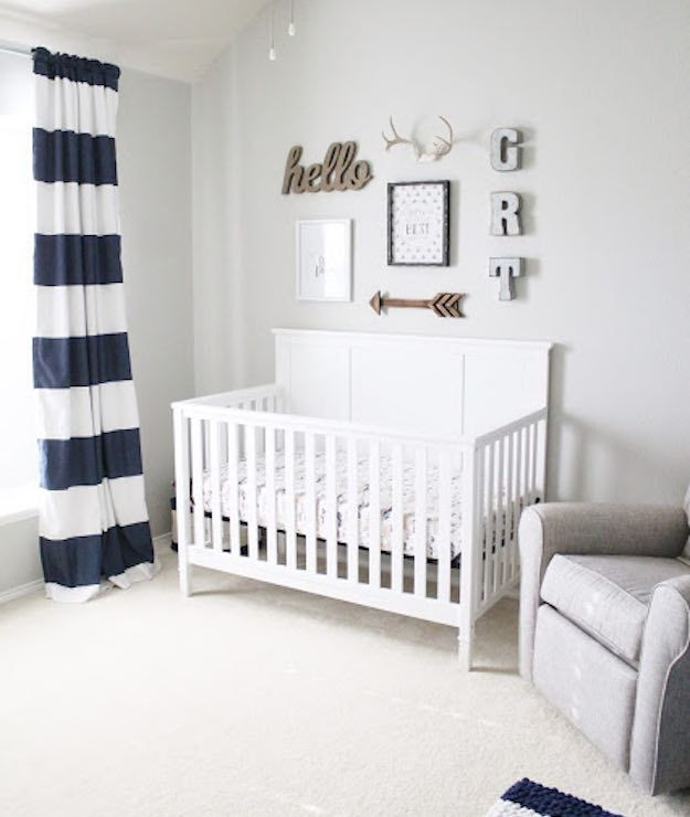 Boy Baby Room Decor
 Blue and White 21 Inspiring Baby Boy Room Ideas