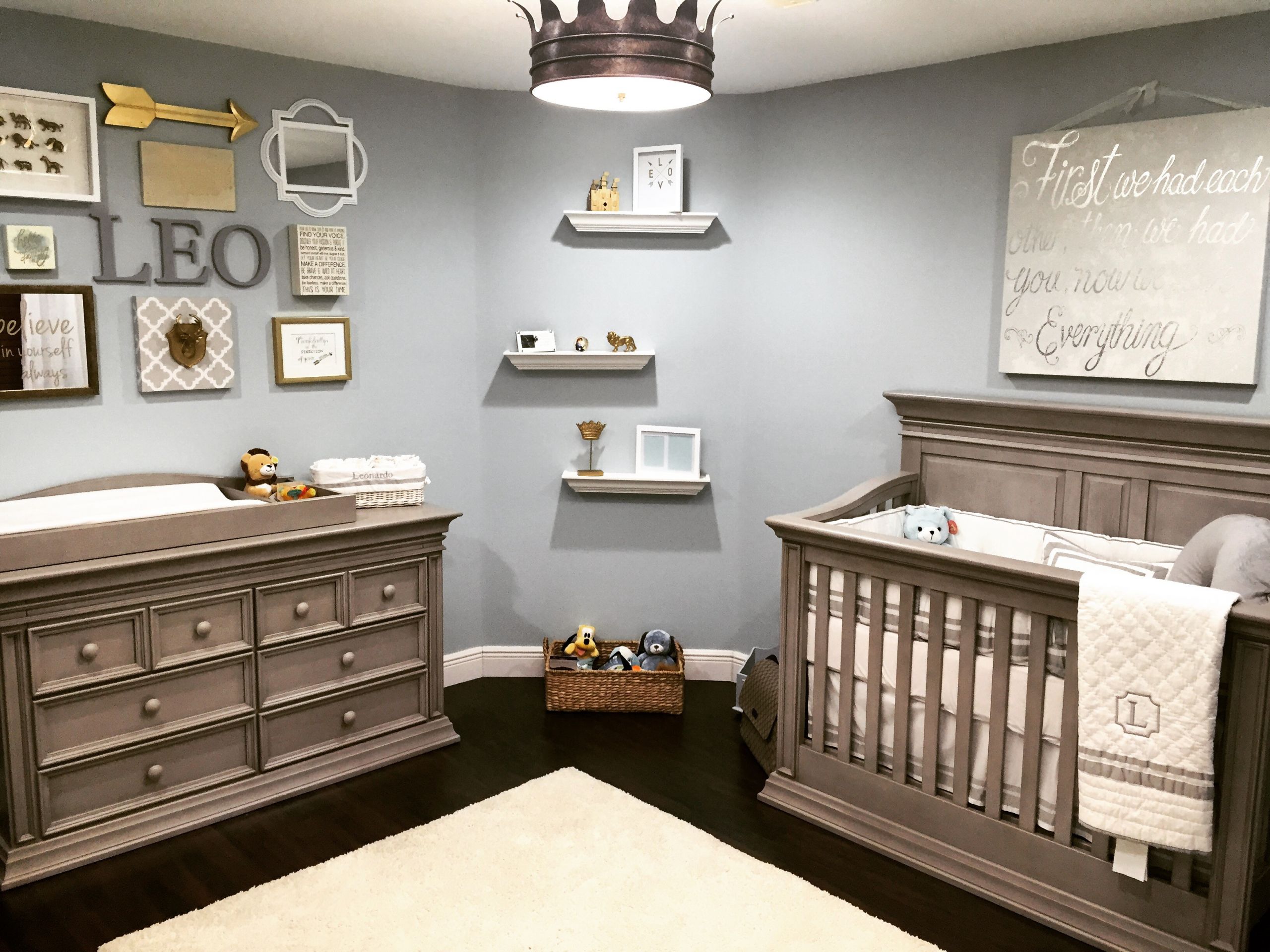 Boy Baby Room Decor
 Little Leo s Nursery fit for a King Project Nursery