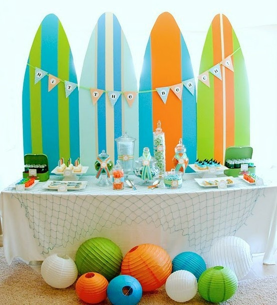 Boy Beach Party Ideas
 13 best Beach Boy s themed Party images on Pinterest