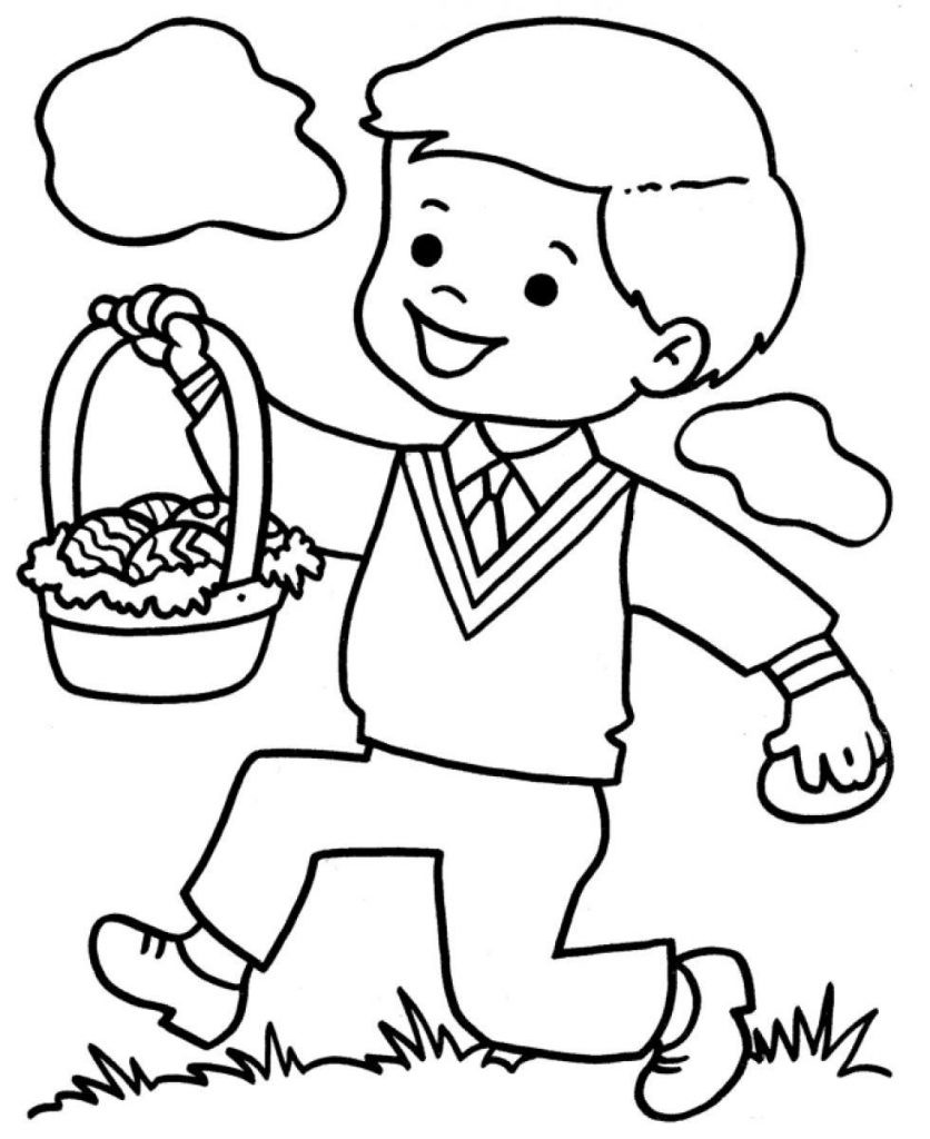 Boy Coloring Pages Printable
 Free Printable Boy Coloring Pages For Kids