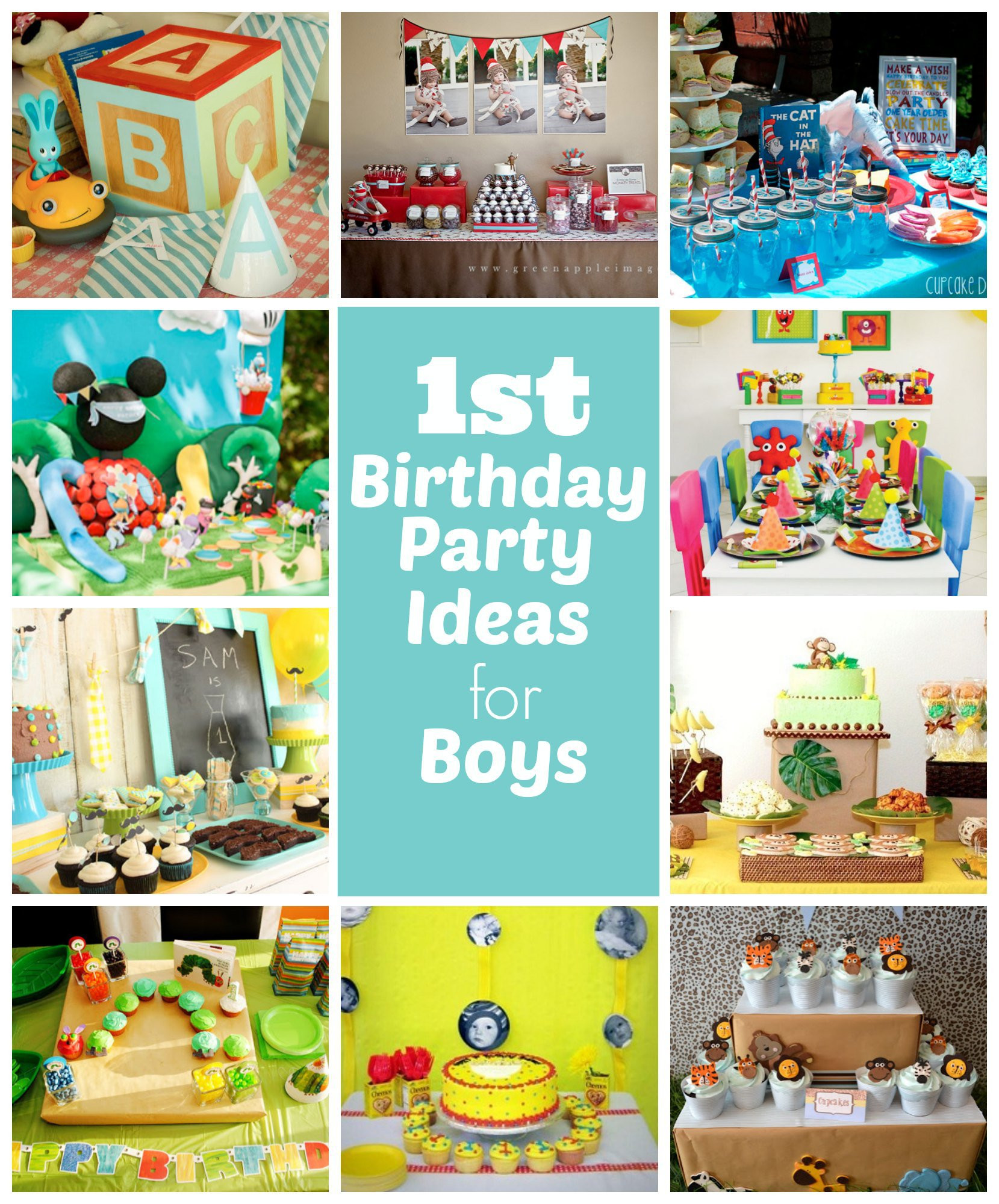 Boy First Birthday Party Ideas
 1st Birthday Party Ideas For Boys Right Start Blog A