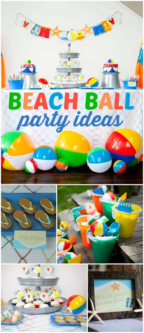 Boy Summer Birthday Party Ideas
 Kids Beach Theme Party Ideas Hip Who Rae