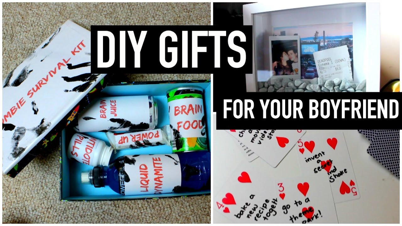 Boyfriend Birthday Gift DIY
 DIY Gifts for your boyfriend partner husband etc Last