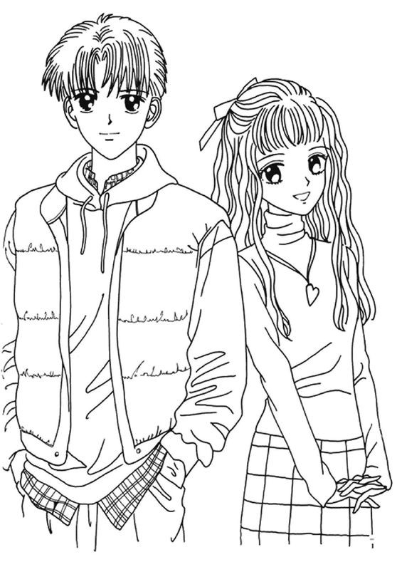 Boys And Girls Coloring Pages
 Anime Coloring Pages Best Coloring Pages For Kids