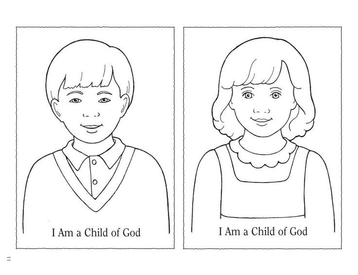 Boys And Girls Coloring Pages
 boy and girls template