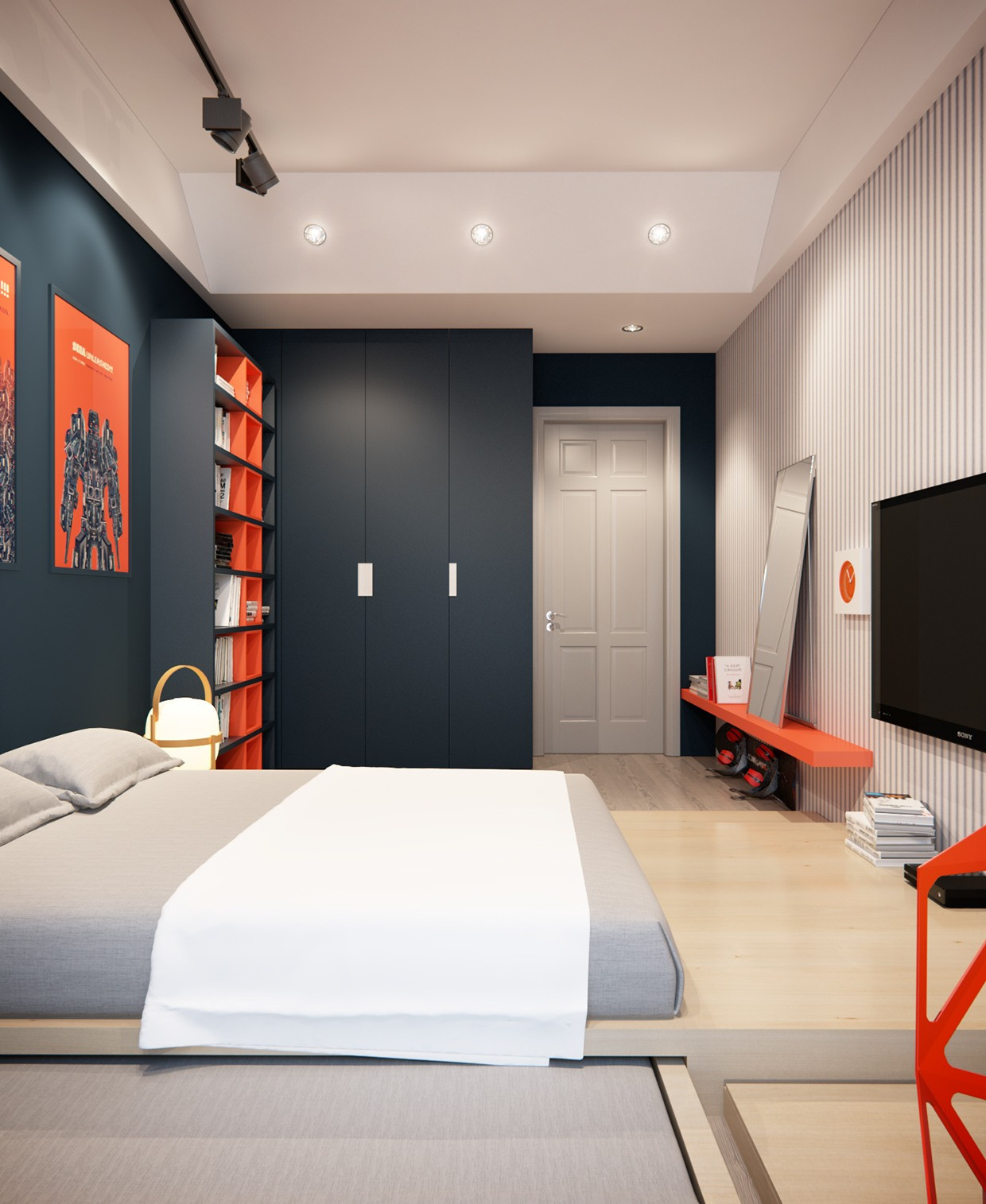 Boys Bedroom Design
 A Stylish Apartment with Classic Design Features
