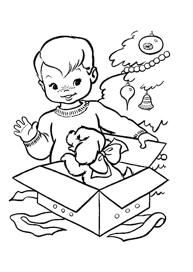 Boys Christmas Coloring Pages
 Free Printable Boy Coloring Pages For Kids