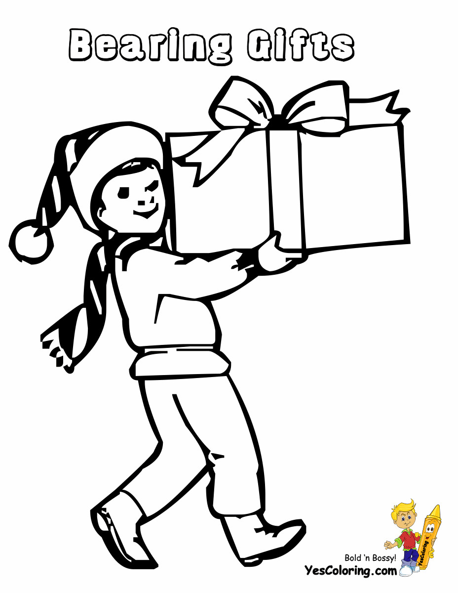 Boys Christmas Coloring Pages
 Wonderful Christmas Coloring Sheets Christmas Day