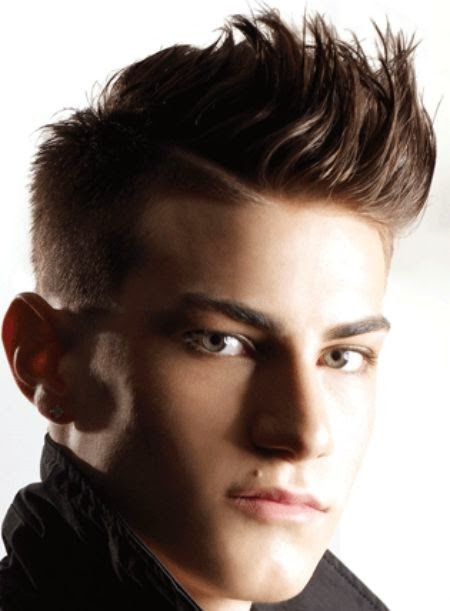 Boys Long Hairstyles
 Funky HairStyle s All About Boys Punk Hair Style
