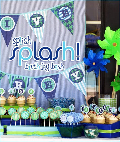 Boys Pool Party Ideas
 Fabulous Features by Anders Ruff Custom Designs Straight