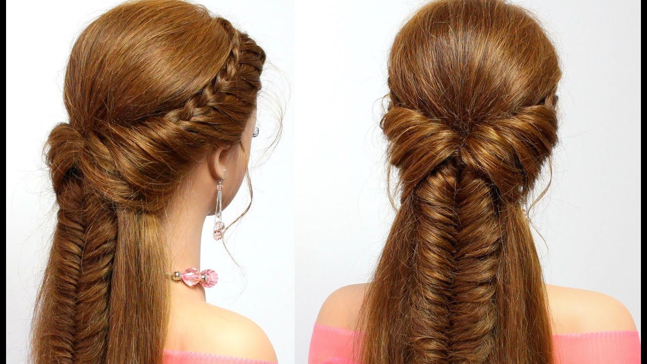 Braid Hairstyles For Long Hair
 Easy hairstyle for long hair with braids tutorial