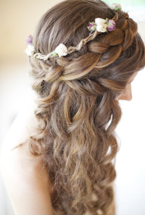 Braid Hairstyles For Weddings
 Wedding Curly Hairstyles – 20 Best Ideas For Stylish Brides