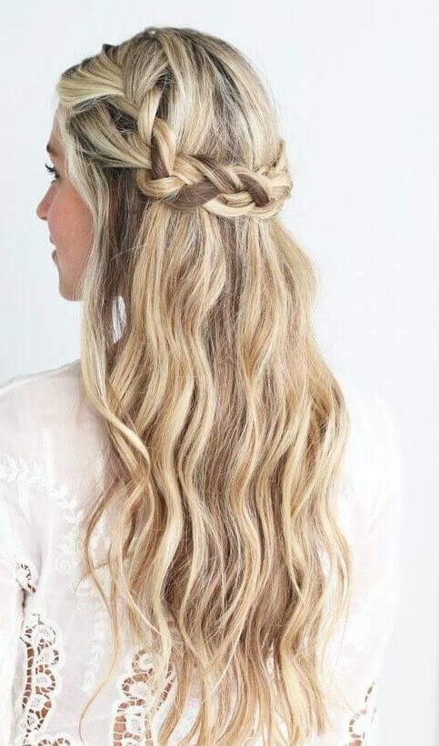 Braided Bridesmaid Hairstyles
 32 Half Up Half Down Updos for any Special Occasion