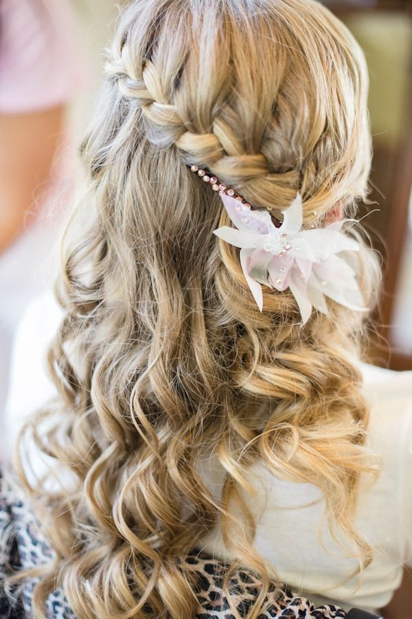 Braided Bridesmaid Hairstyles
 Waterfall braid Wedding Hair