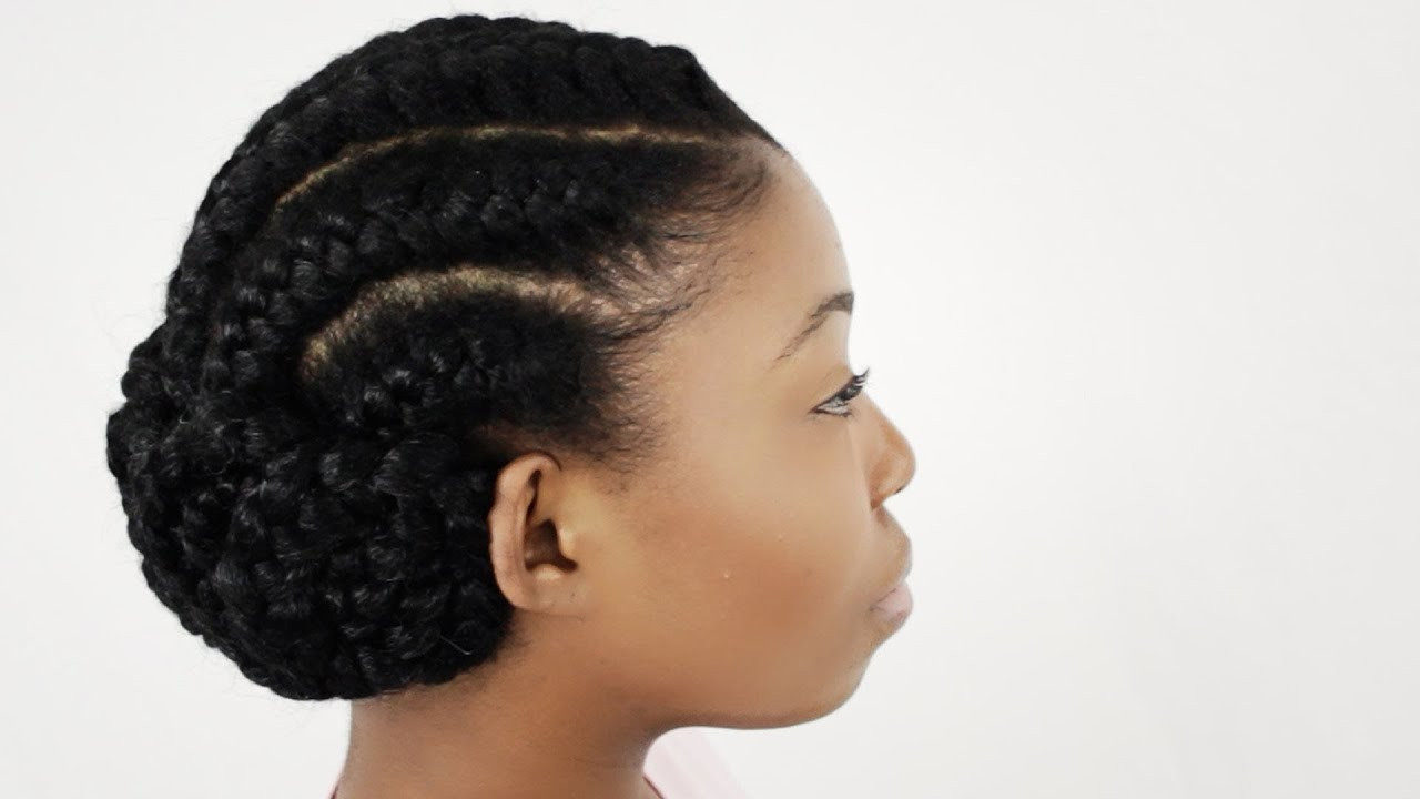 Braided Hairstyles For Natural Black Hair
 Short Natural Hairstyles for Black Women Tutorial