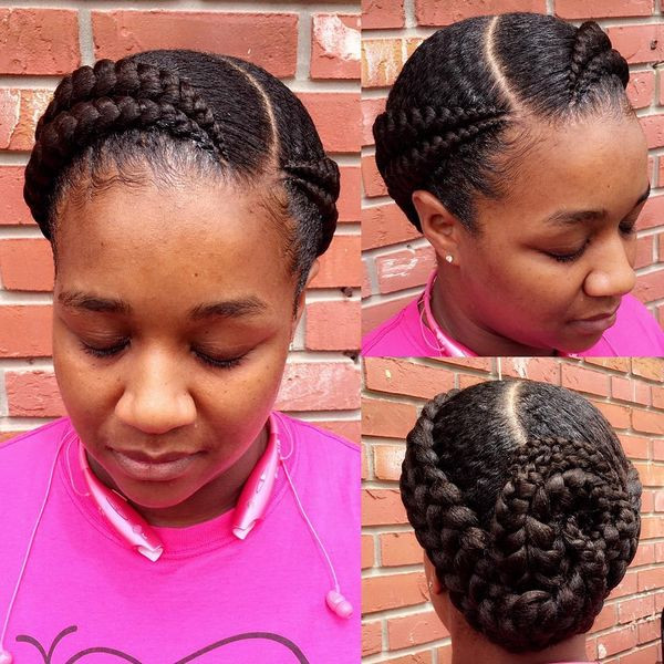 Braided Hairstyles For Natural Black Hair
 African Braids Hairstyles Pretty Braid Styles for Black Women