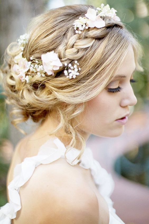 Braided Hairstyles For Weddings
 Braided Crowns Hairstyles For the Summer Bride Arabia
