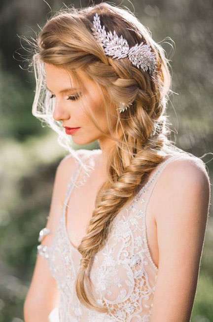 Braided Hairstyles For Weddings
 Reception Hairstyle and Indian Wedding Hair Style Ideas
