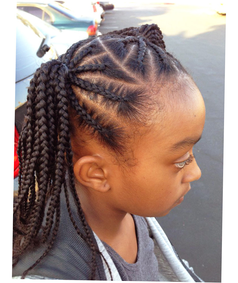 Braided Hairstyles Kids
 African American Kids Hairstyles 2016 Ellecrafts