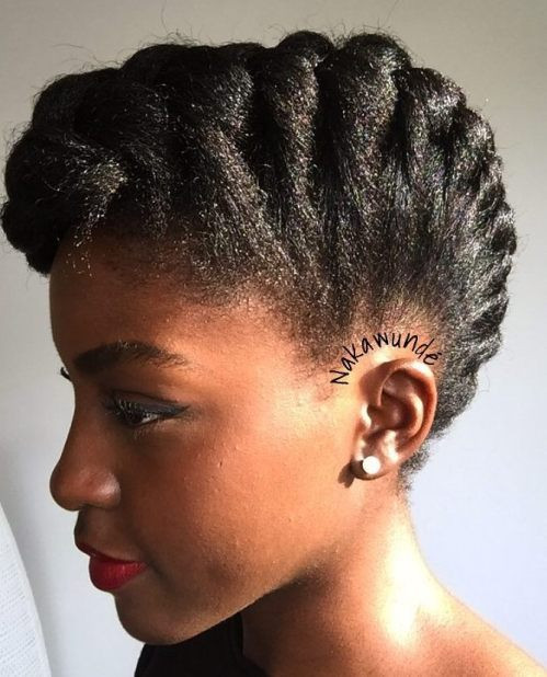 Braided Mohawk Hairstyles Natural Hair
 60 Easy and Showy Protective Hairstyles for Natural Hair
