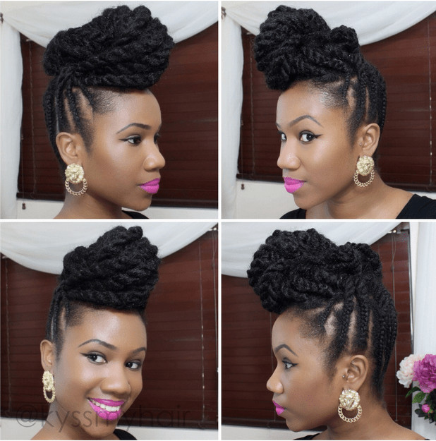 Braided Mohawk Hairstyles Natural Hair
 5 Hot & New Protective Braid Styles for Natural Hair