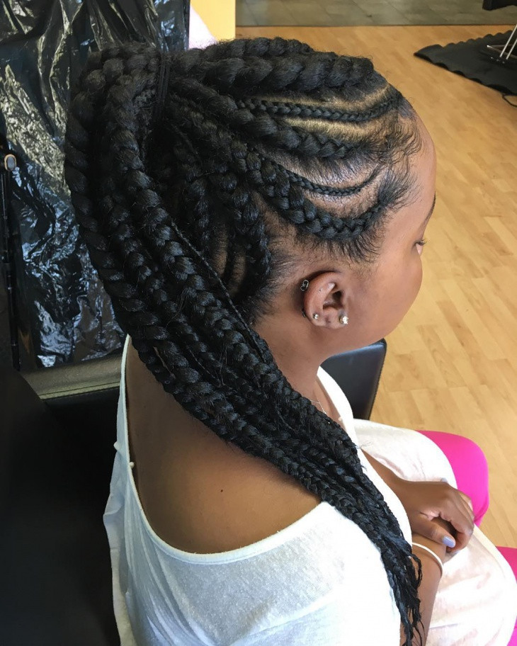 Braided Ponytail Hairstyles
 23 Weave Hairstyle Designs Ideas