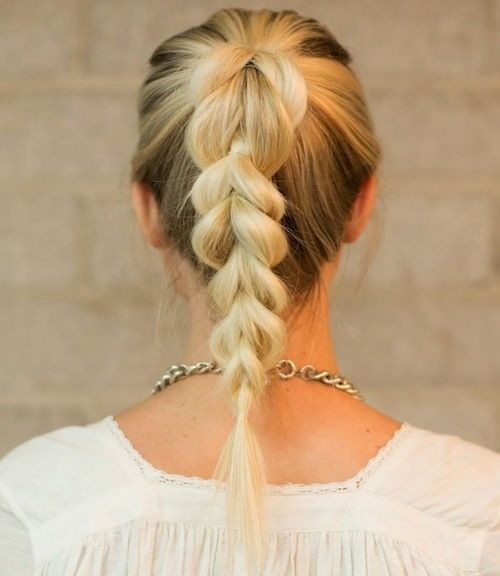 Braided Ponytail Hairstyles
 38 Quick and Easy Braided Hairstyles