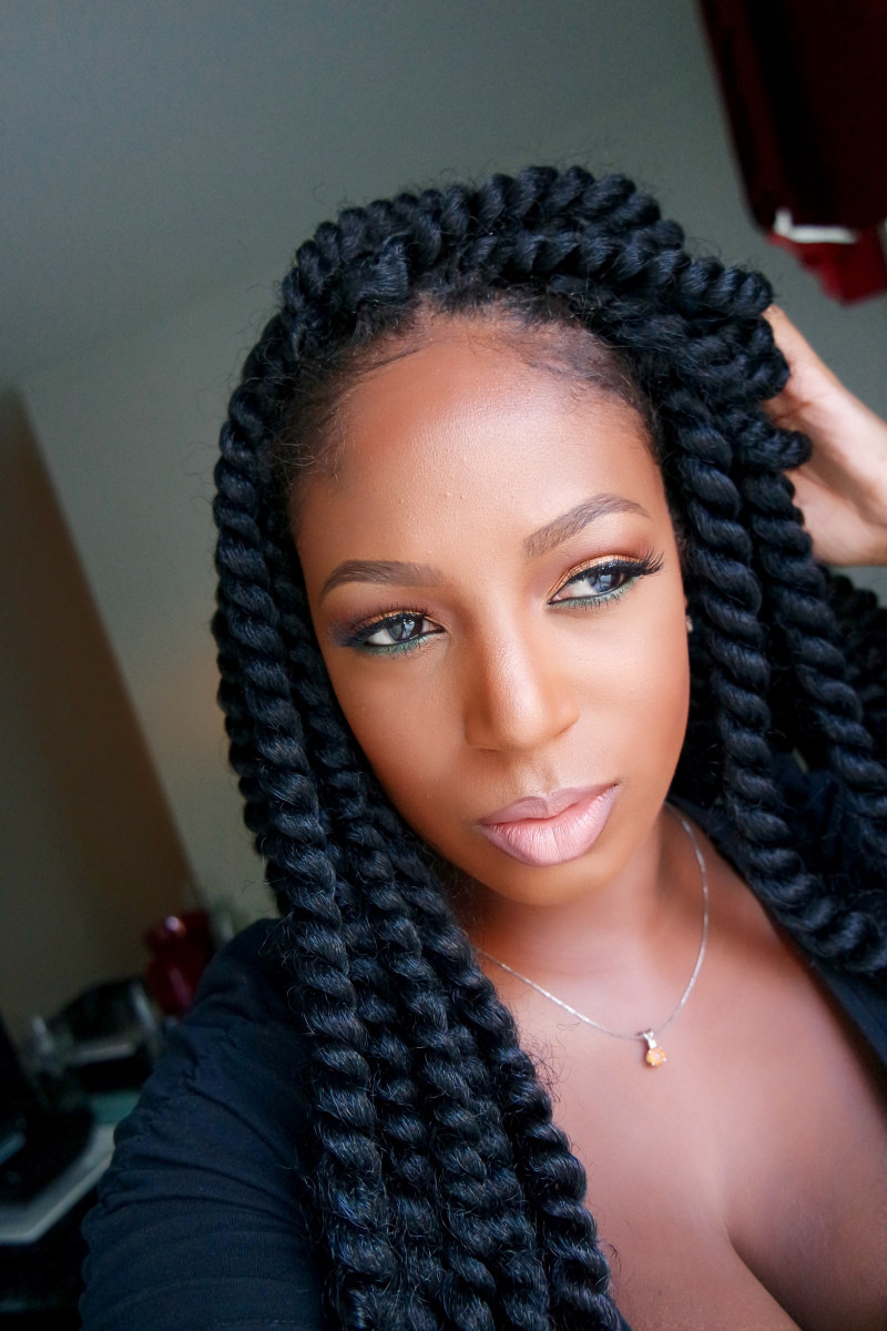 Braids And Twist Hairstyles
 Passionfruit and Crochet Braids