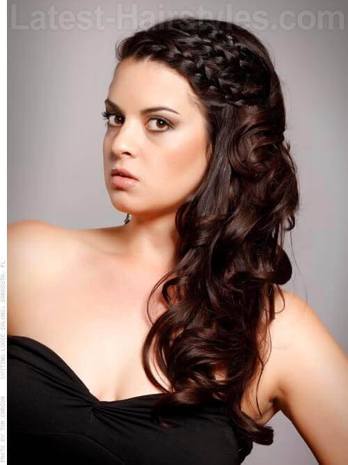 Braids Curly Hairstyles
 14 Gorgeous Braided Updos You Must Try