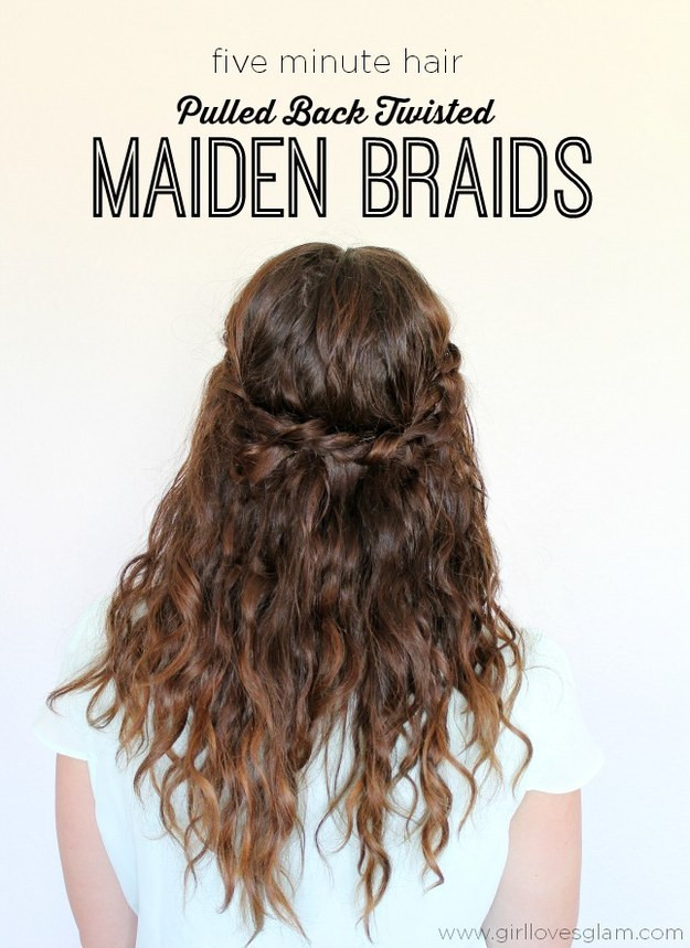 Braids With Curly Hairstyles
 17 Incredibly Pretty Styles For Naturally Curly Hair