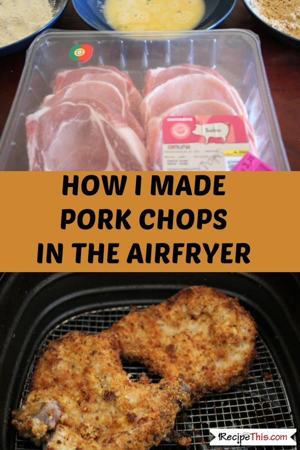 Breaded Pork Chops In Air Fryer
 Breaded Air Fryer Pork Chops
