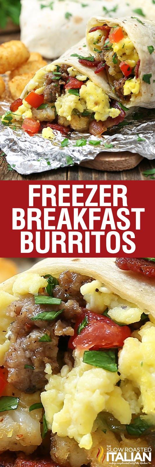Breakfast Burritos Freezer
 Freezer Breakfast Burritos
