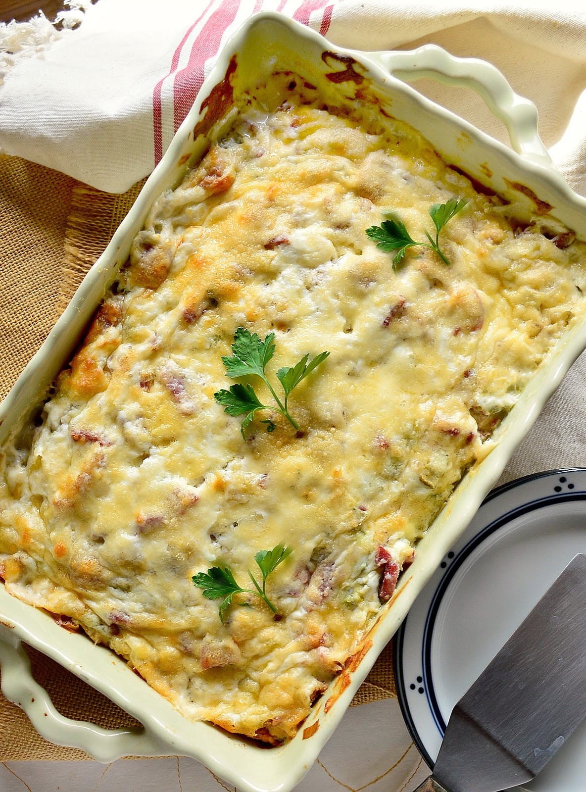 Breakfast Casserole With Bread
 This is How I Cook Overnight Egg Casserole with Salami
