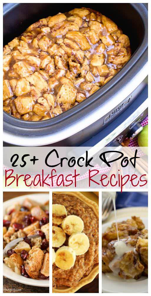 Breakfast Crock Pot Recipes
 25 Crock Pot Breakfast Recipes Julie s Eats & Treats