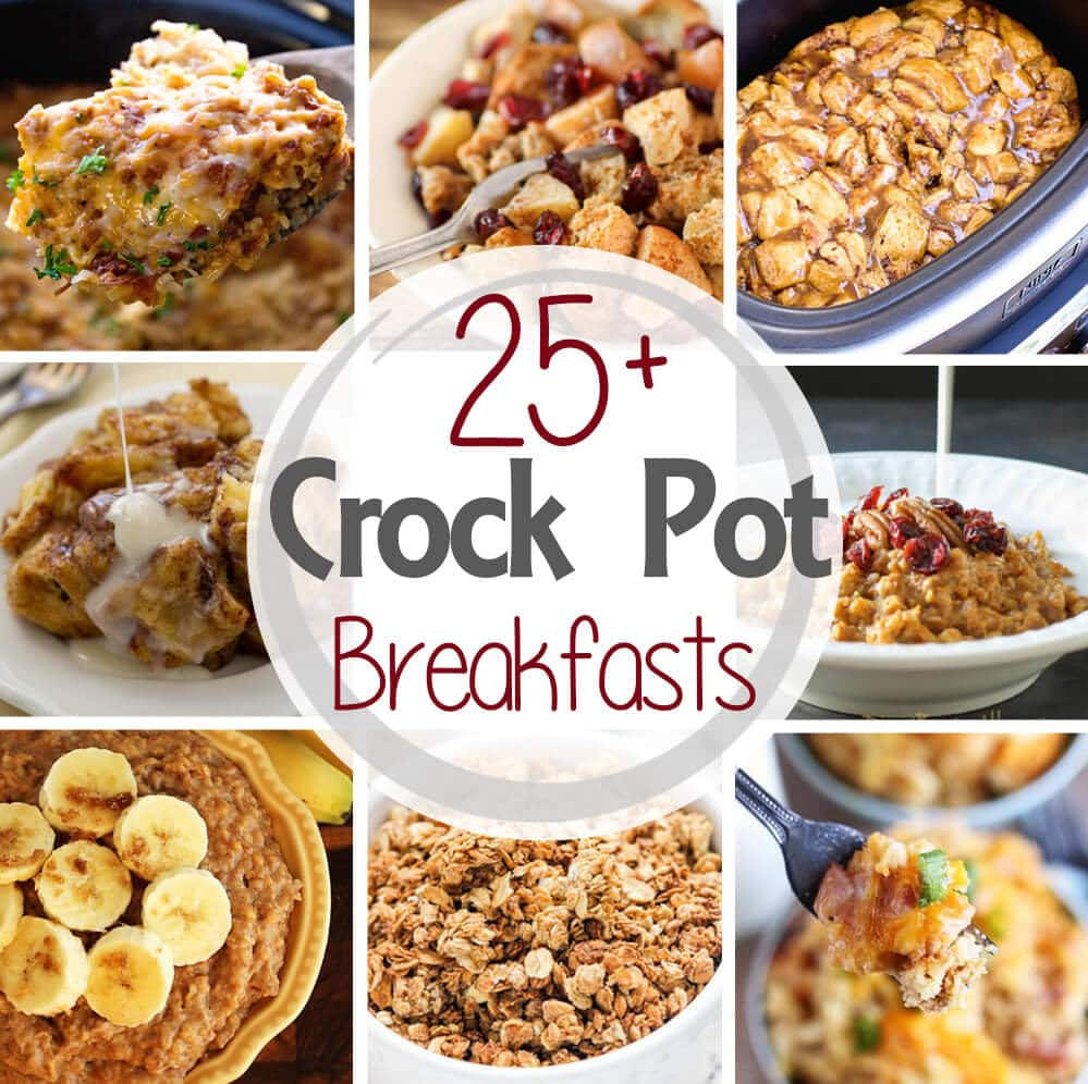Breakfast Crock Pot Recipes
 25 Crock Pot Breakfast Recipes Julie s Eats & Treats